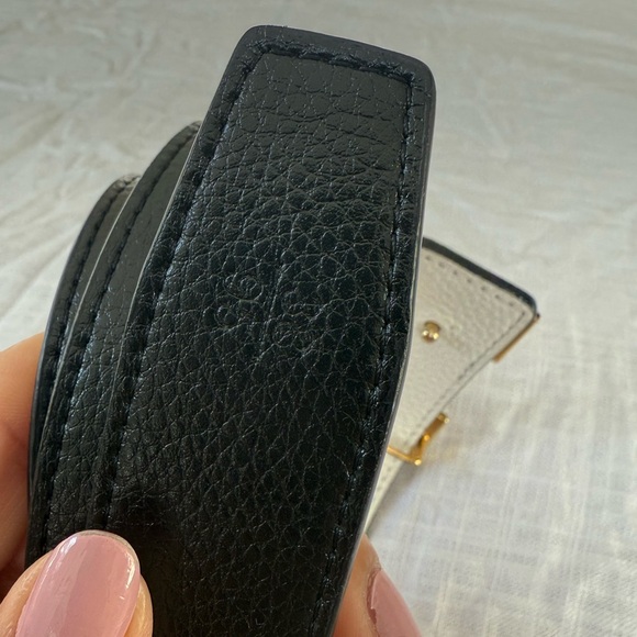 Stunning white/black/gold Hermes belt😍 - Picture 5 of 5
